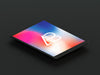 Isometric Matte Black iPad Pro 10.5 Mockup