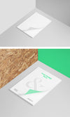 Clean and White Letterhead Mockup