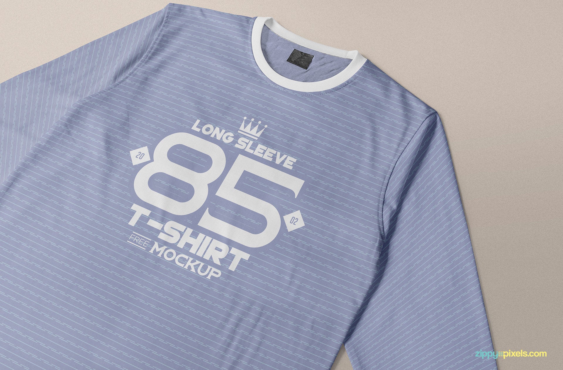 Long Sleeve T-shirt Mockup