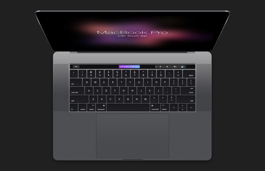 MacBook Pro with Touch Bar (Mockup)