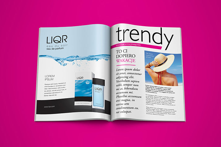 5 Top Views of Magazine Mockup