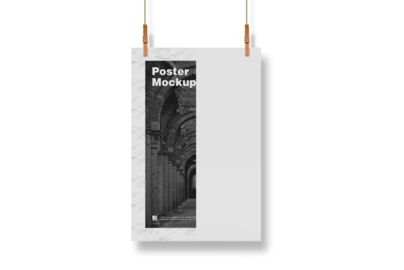 Matte A3 Poster Mockup