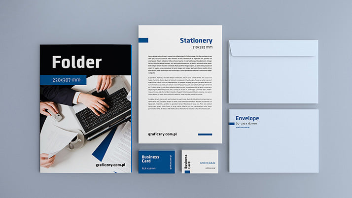 Set of Corporate Identity Papers and More PSD Mockup