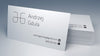3 x Clean Business Card Mockups 90x50 mm
