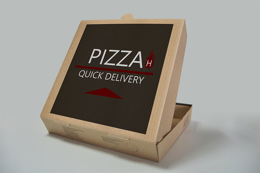 Pizza Box PSD Mockup