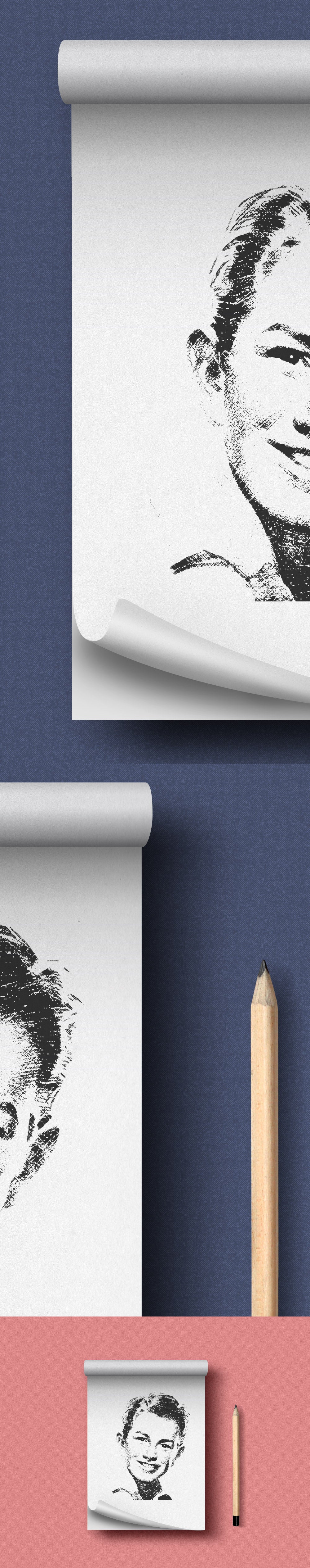 High-Quality Notepad PSD Mockup