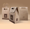 Kraft Cardboard Paper Bag Mockup