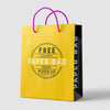 Simple and Clean Shopping Paper Bag Mockup with 2 Views