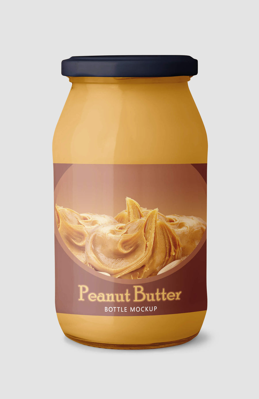 Peanut Butter Container Mockup