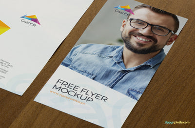 Appealing Flyer Mockup PSD