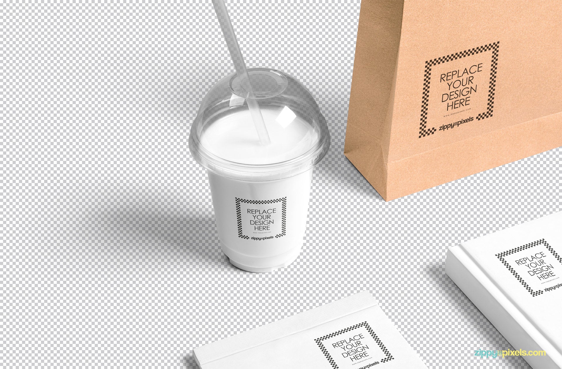 Mouth-Watering Transparent Plastic Cup Mockup
