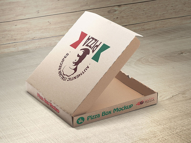 Set of Pizza Box Mockups