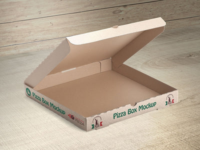 Set of Pizza Box Mockups
