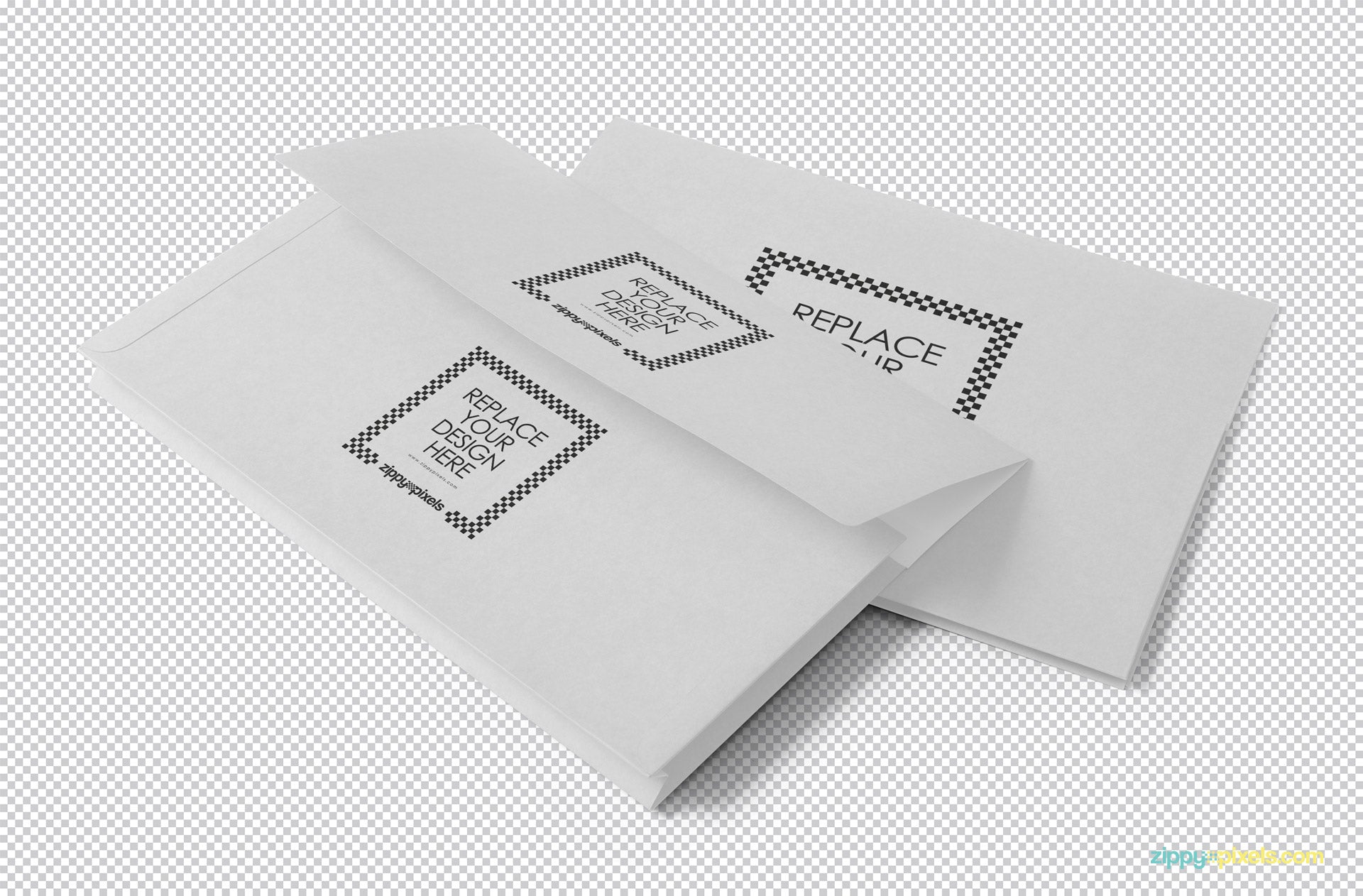 Pocket Folder Mockup PSD