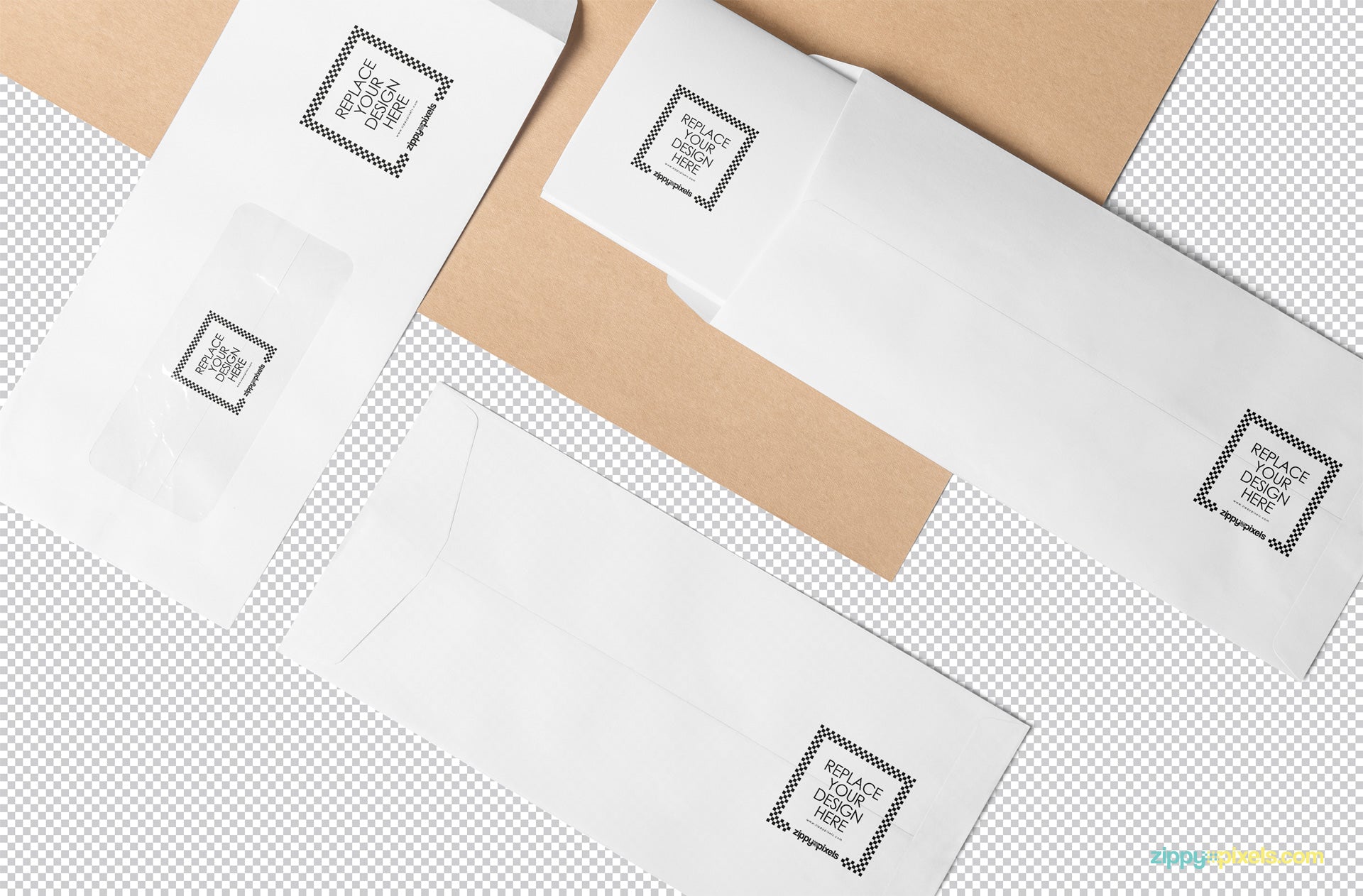 Envelope Mockup PSD