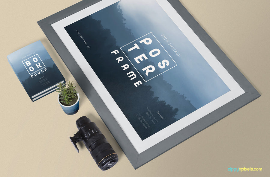 Poster Mockup PSD