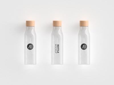 Premium Minimal Bottle Mockup Download