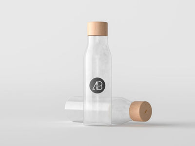 Premium Minimal Bottle Mockup Download