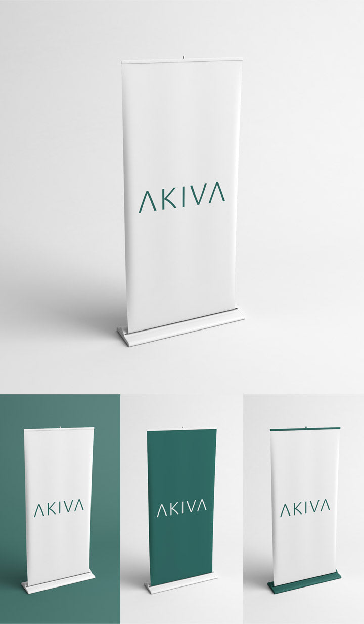 Ad Banner Roll Up Mockup