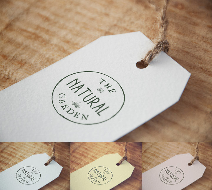 Realistic Fashion Label Tag Mockup