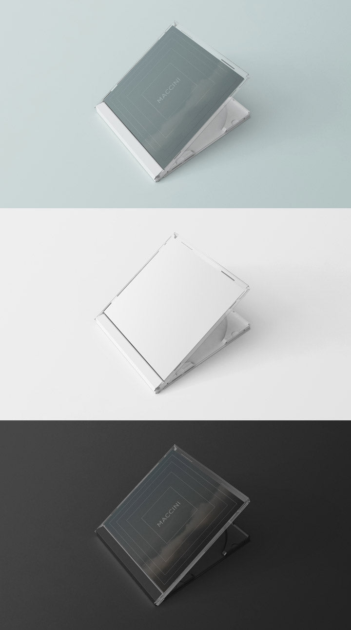 Opened CD Case Mockup