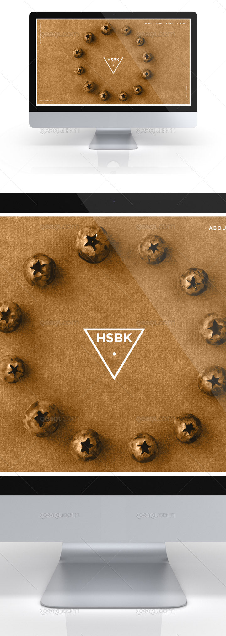 iMac Mockup with a High Resolution