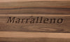 An Engraved Logo Mockup with Wood Background