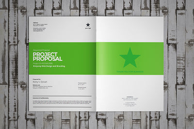 A4 Catalogue Brochure Mockup