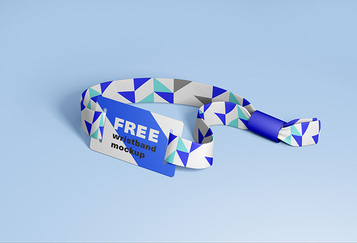 RFID Wristband ID Mockup