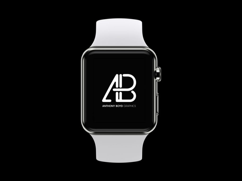 Apple Watch mockup - Freebiesbug