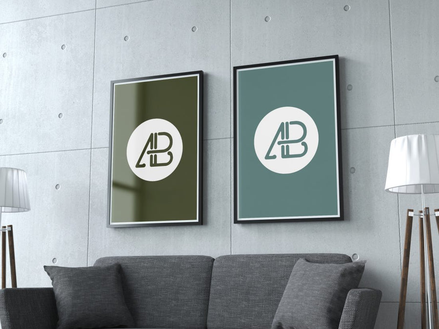 Realistic Poster/ Frame Mockup