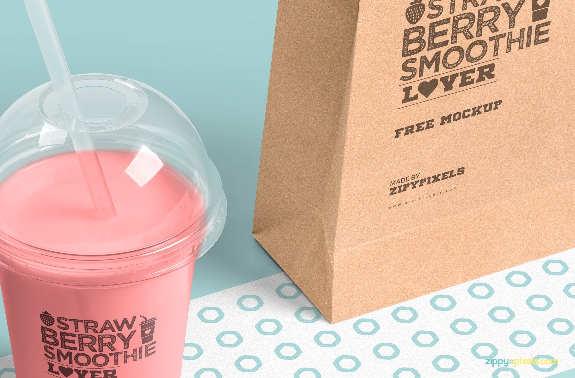 Mouth-Watering Transparent Plastic Cup Mockup
