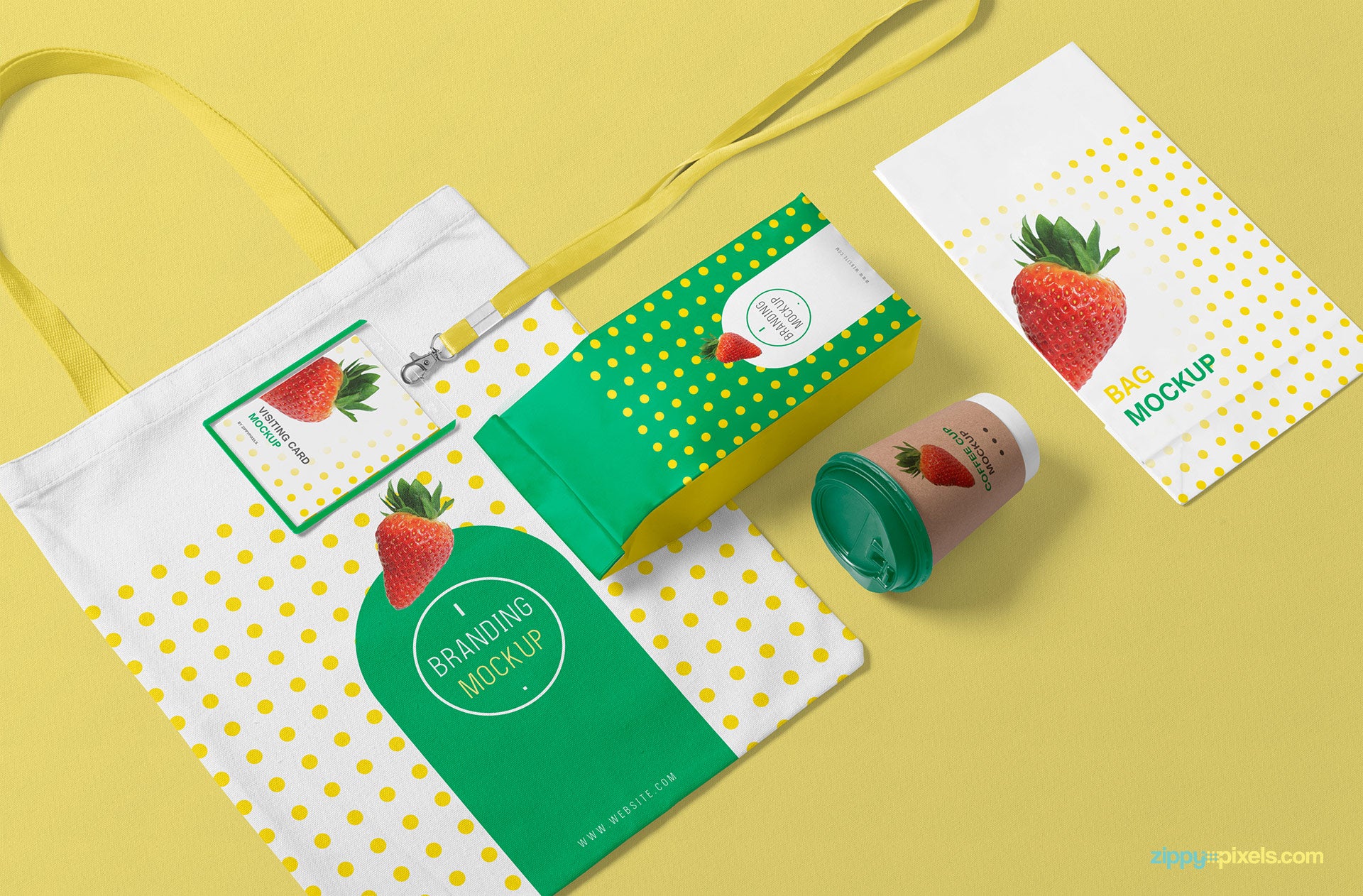 Packaging Mockup Scene
