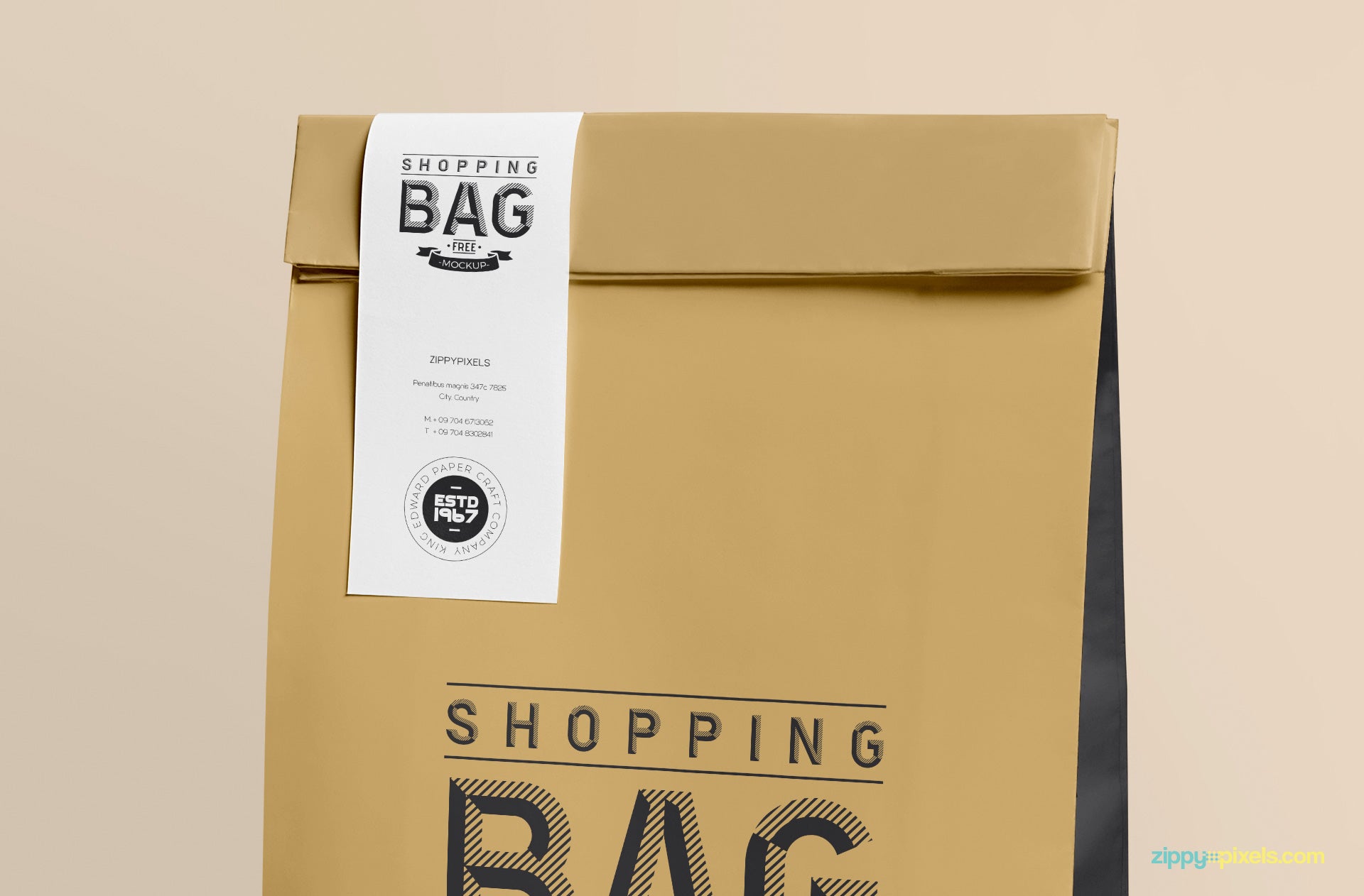 Awesome Paper Bag Mock Up