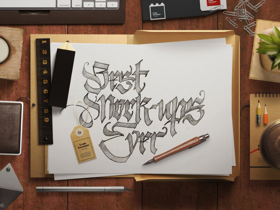 Sketch Topview Mockup Scene Creator