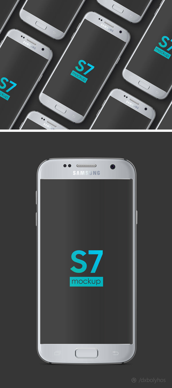 Samsung Galaxy S7 PSD MockUp Screen