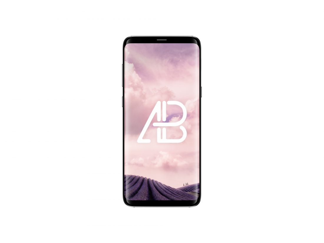 Samsung Galaxy S8 Plus Front View Mockup