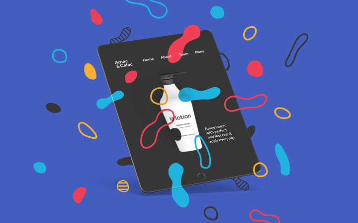 Scene Creator, Header (Mockup)