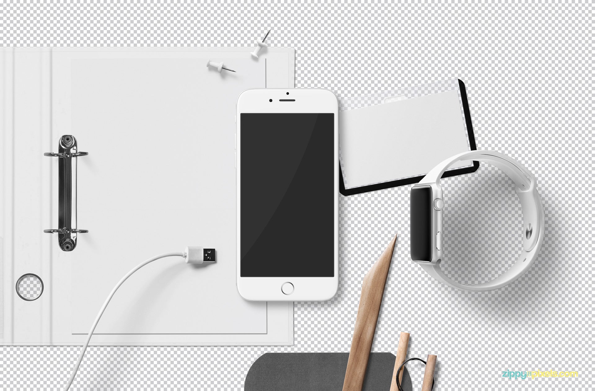 Letterhead Mockup Scene