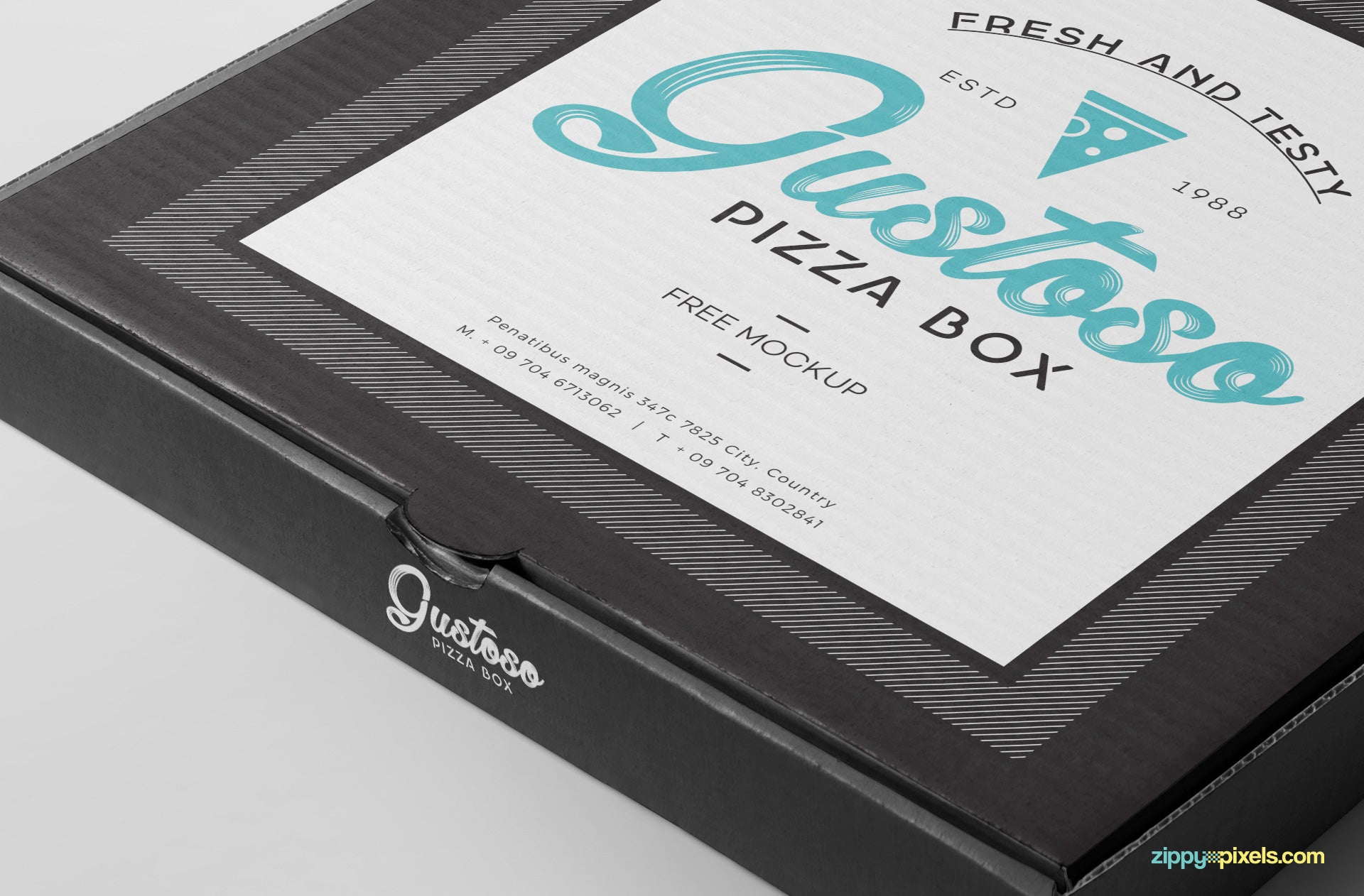 Takeaway Pizza Mockup