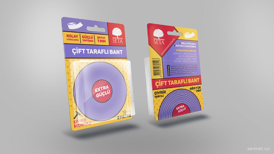 Blister store card design