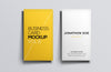 Set of Two Business Card Mockups