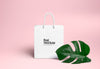Clean White Shopping Bag PSD MockUp