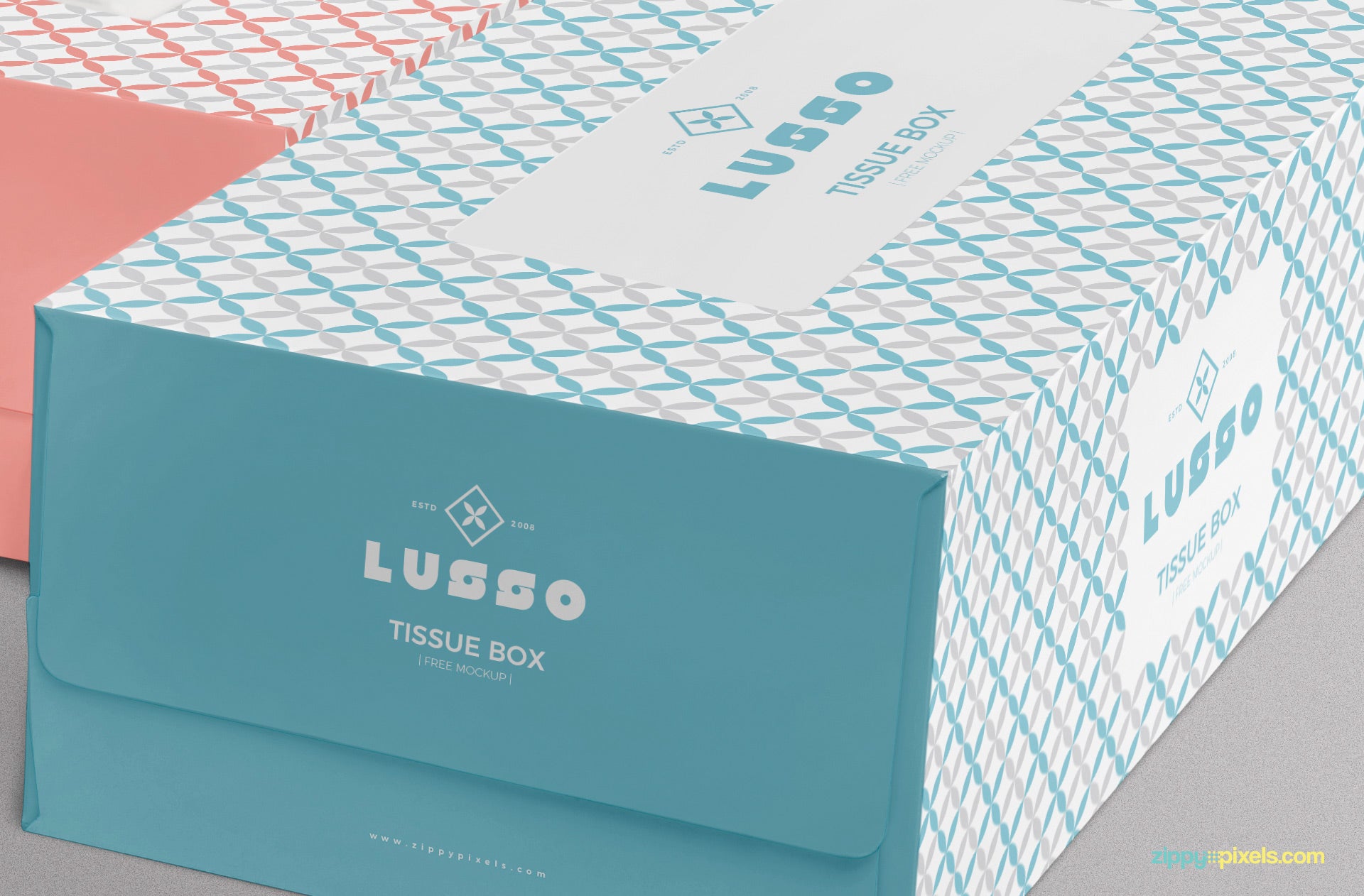 Luxury Tissue Box Mockup