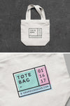 Authentic Canvas Tote Bag MockUp