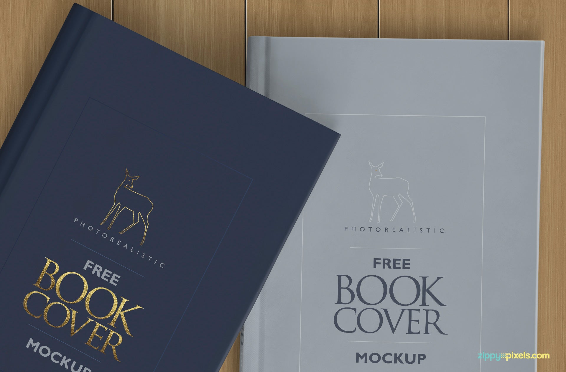 Photorealistic Hardcover Book Mockup