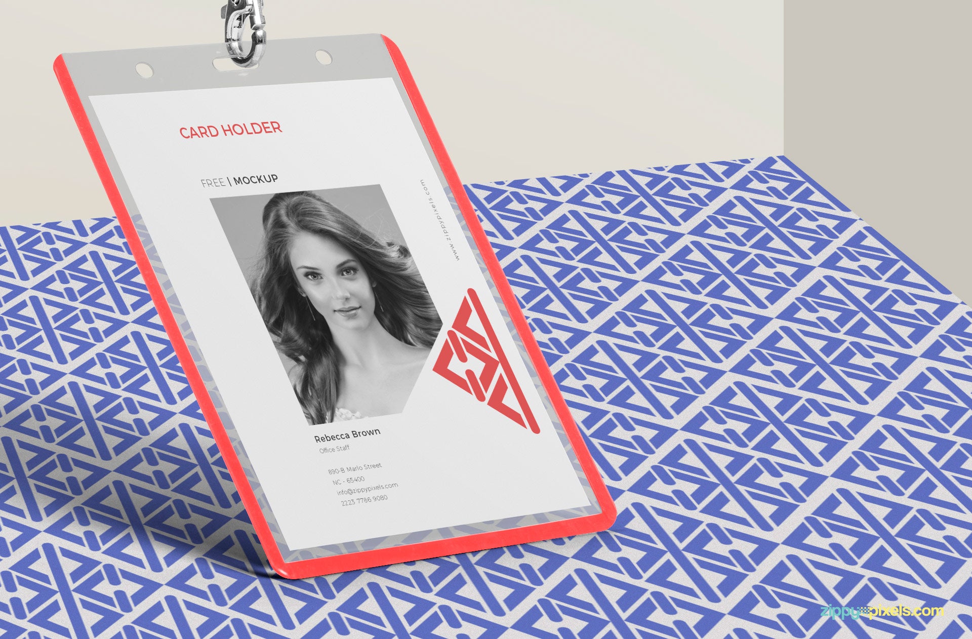 Corporate ID Card Mockup