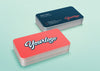 Stacked Business Card MockUps