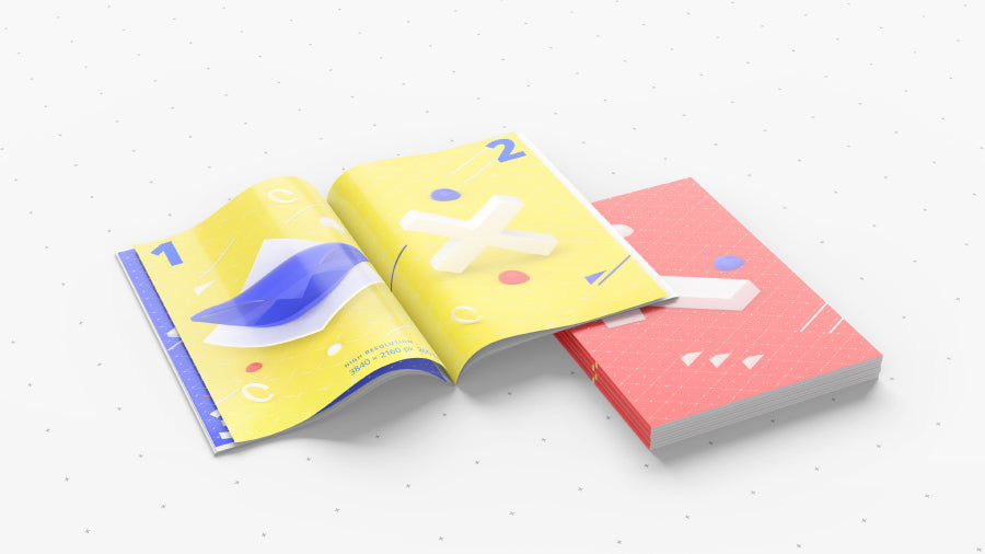 Amazing Set of PSD Magazine Mockups