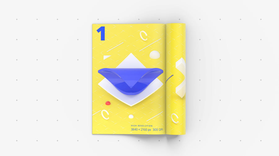Amazing Set of PSD Magazine Mockups